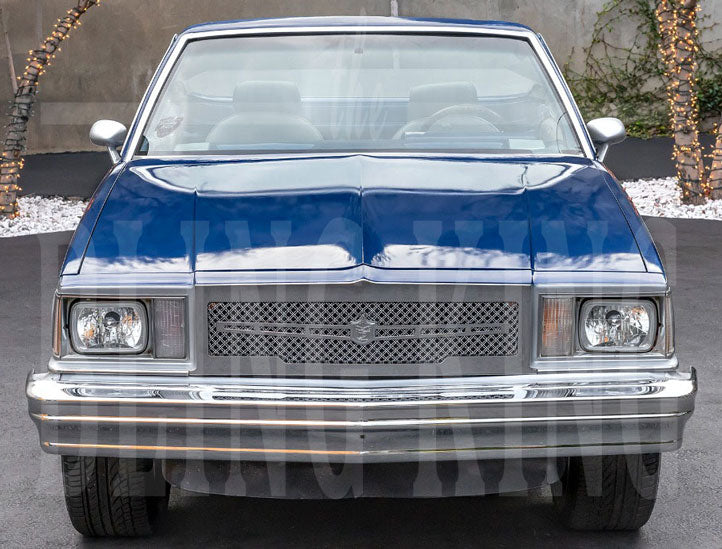1978-1987 Chevy El Camino chrome grill dual weave mesh grille Tiarra 1pc