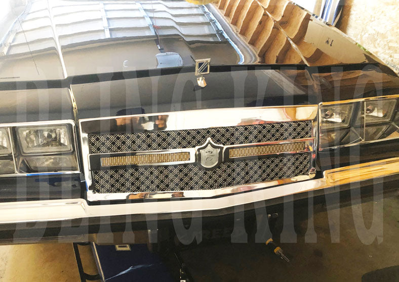 1984-1987 Buick Regal Chrome Mesh Grill 4th Gen ROLLIE Edition Tiarra – The Bling King