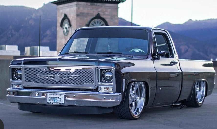 1973-1979 C/K Chevy C10 Silverado GMC Sierra Pickup Truck Grill Chrome Dual Weave Tiarra Mesh Grille