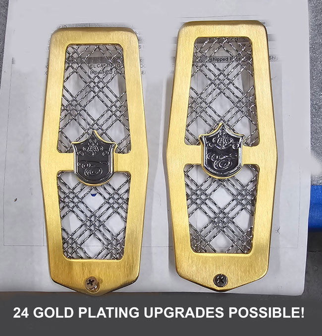 Caprice Impala Chevelle Monte Carlo Malibu El Camino GOLD mesh door jambs vents