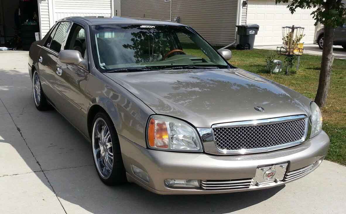 Cadillac DTS Chrome Bentley Mesh Grille Full Replacement Trim
