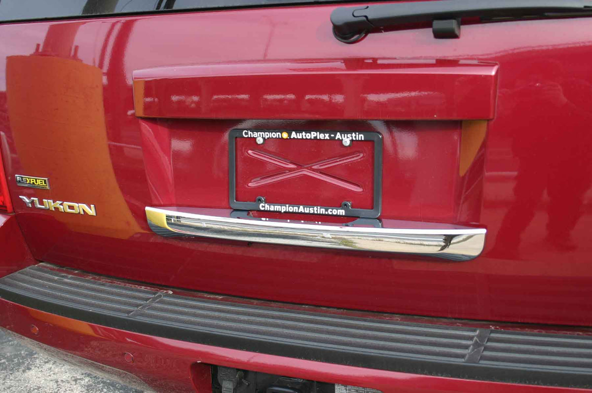 GMC Yukon Chrome Rear Lift Tail Gate Handle Cover Trim – The Bling King